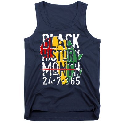 Black History Month 24 7 365 Tank Top