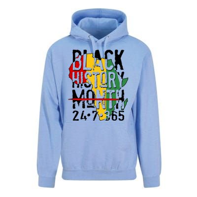 Black History Month 24 7 365 Unisex Surf Hoodie