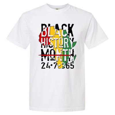 Black History Month 24 7 365 Garment-Dyed Heavyweight T-Shirt