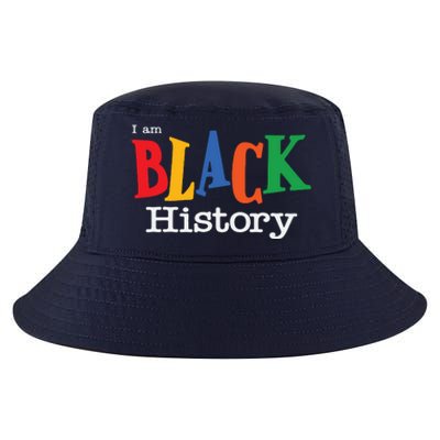 Black History Month I Am Black History Cool Comfort Performance Bucket Hat