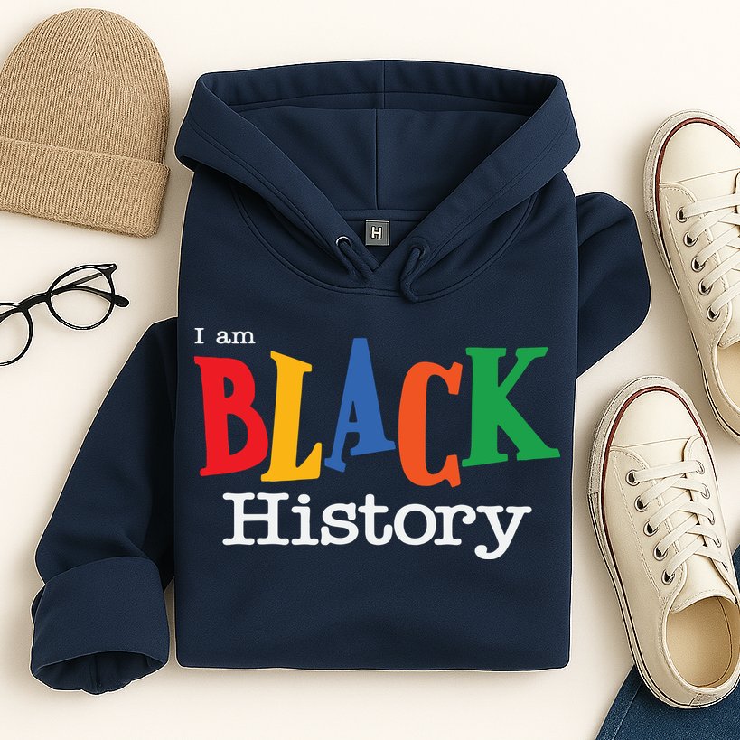 Black History Month I Am Black History Hoodie