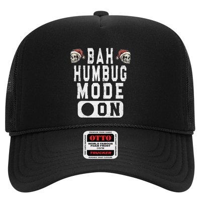 Bah Humbug Mode On Funny Christmas Grumpy Attitude Trucker Hat