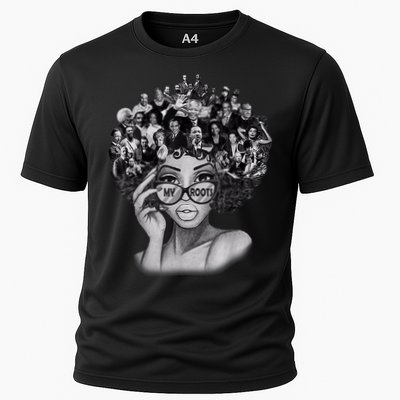 Black History Month Shirt I Love My Roots Back Powerful BLM Performance Shirt