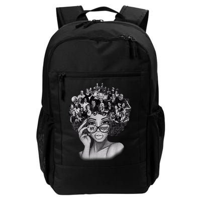 Black History Month Shirt I Love My Roots Back Powerful BLM Backpack