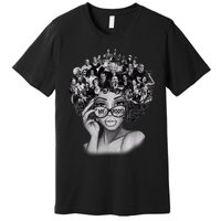 Black History Month Shirt I Love My Roots Back Powerful BLM Premium T-Shirt