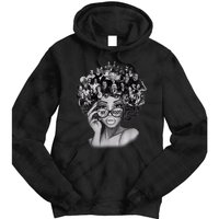 Black History Month Shirt I Love My Roots Back Powerful BLM Tie Dye Hoodie