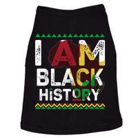 Black History Month Shirts I Am Black History African American Pride Celebration Doggie Tank