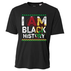 Black History Month Shirts I Am Black History African American Pride Celebration Cooling Performance Crew T-Shirt