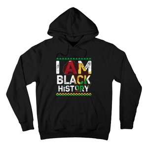 Black History Month Shirts I Am Black History African American Pride Celebration Hoodie