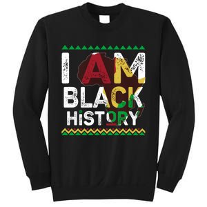 Black History Month Shirts I Am Black History African American Pride Celebration Sweatshirt