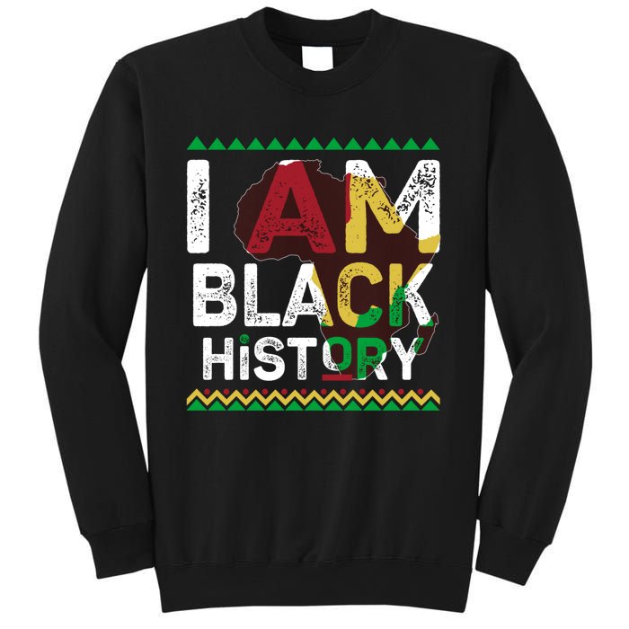 Black History Month Shirts I Am Black History African American Pride Celebration Sweatshirt