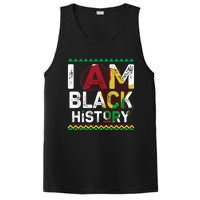 Black History Month Shirts I Am Black History African American Pride Celebration PosiCharge Competitor Tank