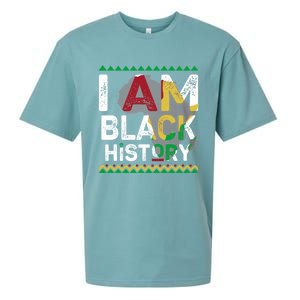 Black History Month Shirts I Am Black History African American Pride Celebration Sueded Cloud Jersey T-Shirt