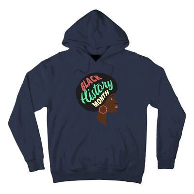 Black History Month Female African American Tall Hoodie