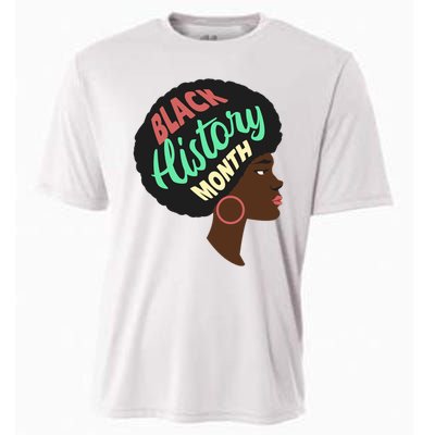 Black History Month Female African American Cooling Performance Crew T-Shirt