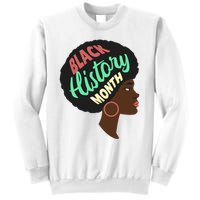 Black History Month Female African American Sweatshirt