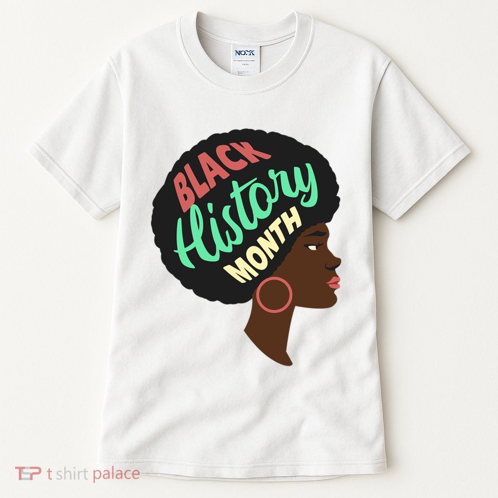 Black History Month Female African American Tall T-Shirt