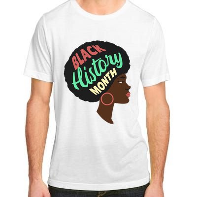 Black History Month Female African American Adult ChromaSoft Performance T-Shirt