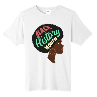 Black History Month Female African American Tall Fusion ChromaSoft Performance T-Shirt