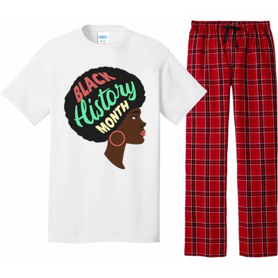 Black History Month Female African American Pajama Set