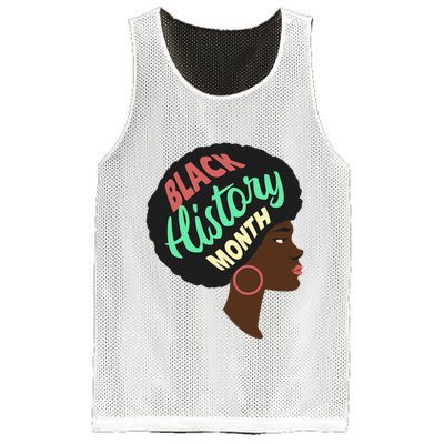 Black History Month Female African American Mesh Reversible Basketball Jersey Tank