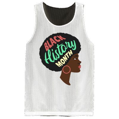 Black History Month Female African American Mesh Reversible Basketball Jersey Tank