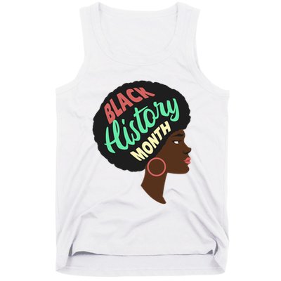 Black History Month Female African American Tank Top