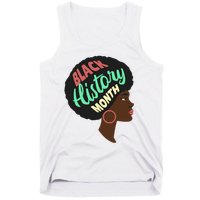 Black History Month Female African American Tank Top