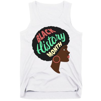 Black History Month Female African American Tank Top