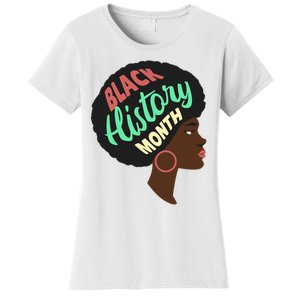 Black History Month Female African American Women's T-Shirt