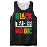 Black History Month Teacher Magic Graphic Mesh Reversible Basketball Jersey Tank