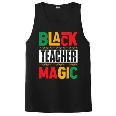 Black History Month Teacher Magic Graphic PosiCharge Competitor Tank