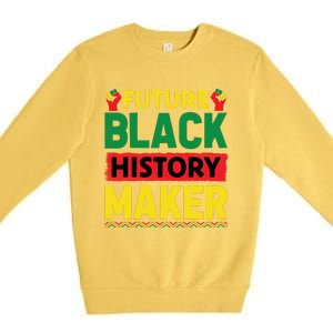 Black History Month Future Maker Graphic Premium Crewneck Sweatshirt