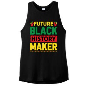 Black History Month Future Maker Graphic Ladies PosiCharge Tri-Blend Wicking Tank