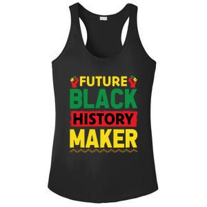 Black History Month Future Maker Graphic Ladies PosiCharge Competitor Racerback Tank