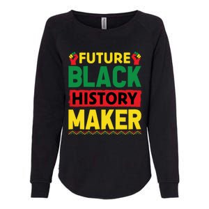 Black History Month Future Maker Graphic Womens California Wash Sweatshirt