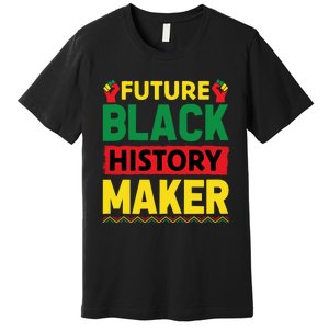 Black History Month Future Maker Graphic Premium T-Shirt