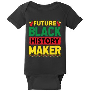 Black History Month Future Maker Graphic Baby Bodysuit