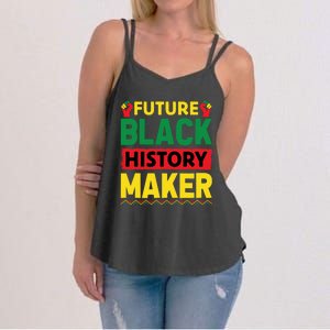 Black History Month Future Maker Graphic Women's Strappy Tank