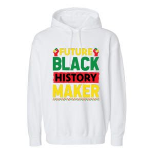 Black History Month Future Maker Graphic Garment-Dyed Fleece Hoodie