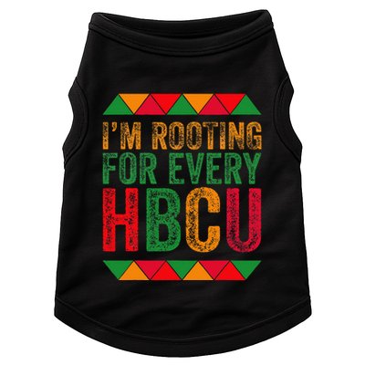 Black History Month IM Rooting For Every Hbcu Juneth Doggie Tank