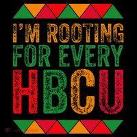 Black History Month IM Rooting For Every Hbcu Juneth Tall T-Shirt