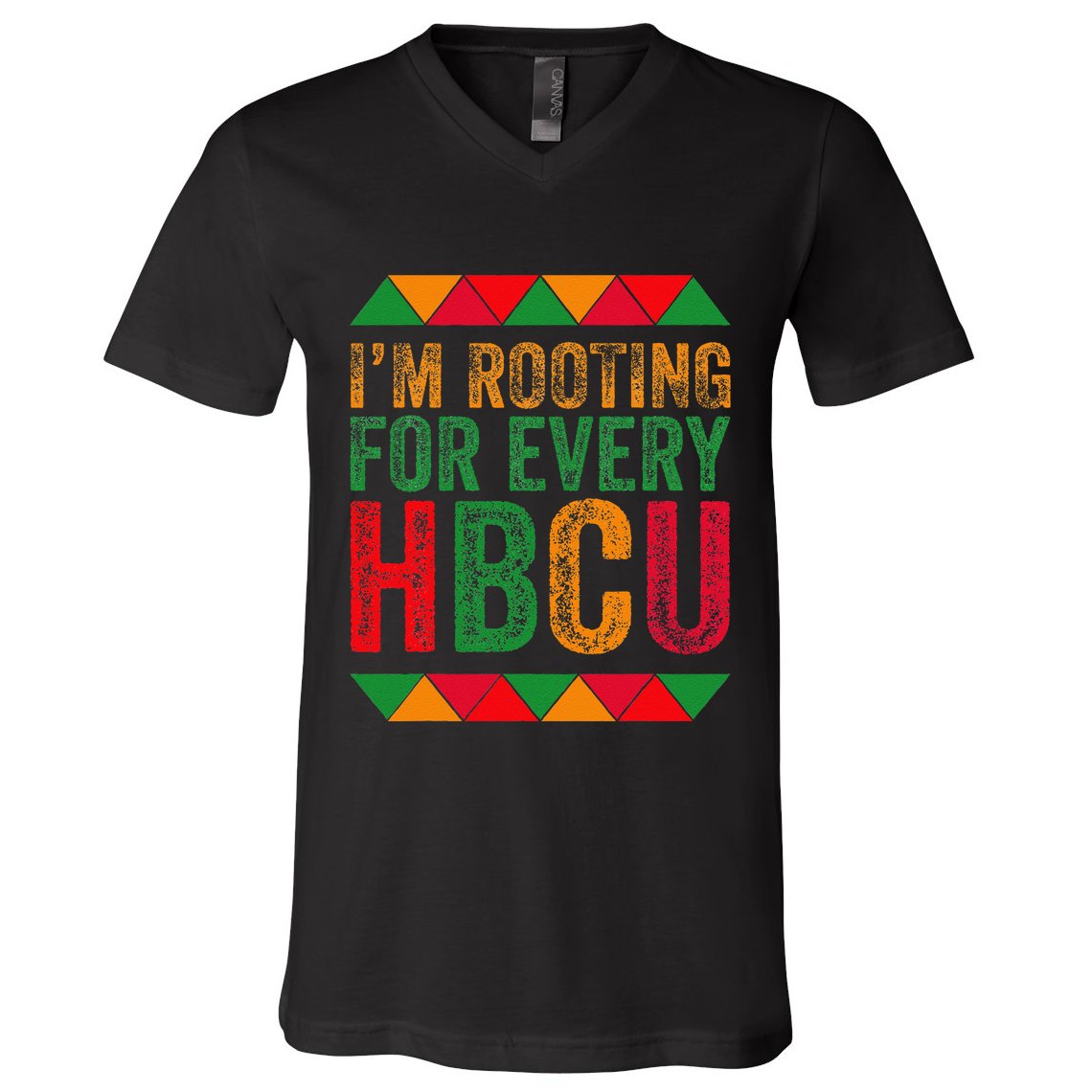 Black History Month IM Rooting For Every Hbcu Juneth V-Neck T-Shirt