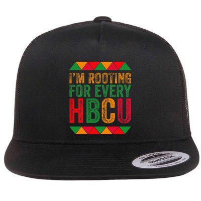 Black History Month IM Rooting For Every Hbcu Juneth Flatbill Hat