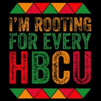 Black History Month IM Rooting For Every Hbcu Juneth Women's Crop Top Tee