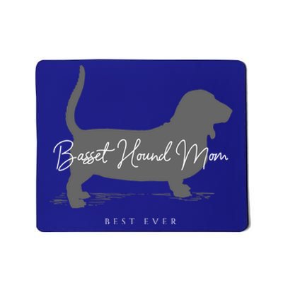 Basset Hound Mom Gift Mousepad