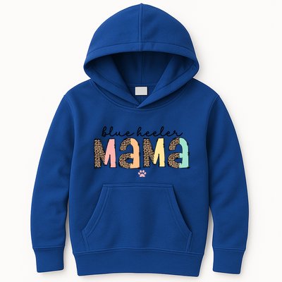 Blue Heeler Mama Mom Blue Australian Cattle Dog Gift Kids Hoodie
