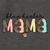 Blue Heeler Mama Mom Blue Australian Cattle Dog Gift Vector Backpack