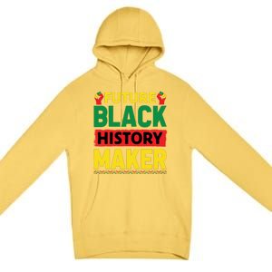 Black History Month Future Maker Graphic Premium Pullover Hoodie