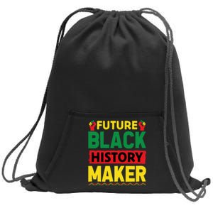 Black History Month Future Maker Graphic Sweatshirt Cinch Pack Bag